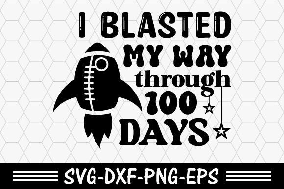 100 Days of School SVG: Graphics & T-Shirt Designs