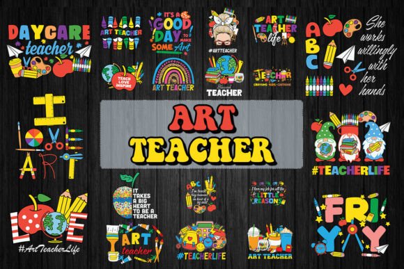 Art Teacher SVG Bundle