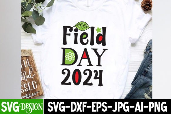 Field Day 2024 SVG Graphics for T-Shirt Designs