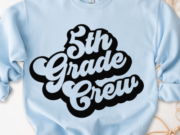 Fifth Grade Crew Graphics for Local Business Branding