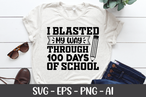 I Blasted My Way Through 100 Days SVG: Crafts & Graphics Review