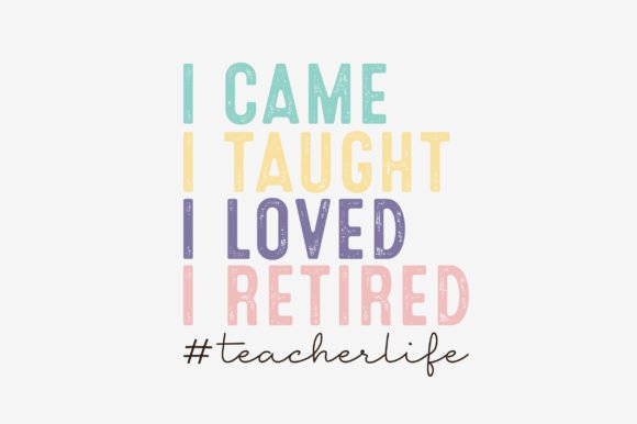 I Came I Taught I Loved, Teacher Life