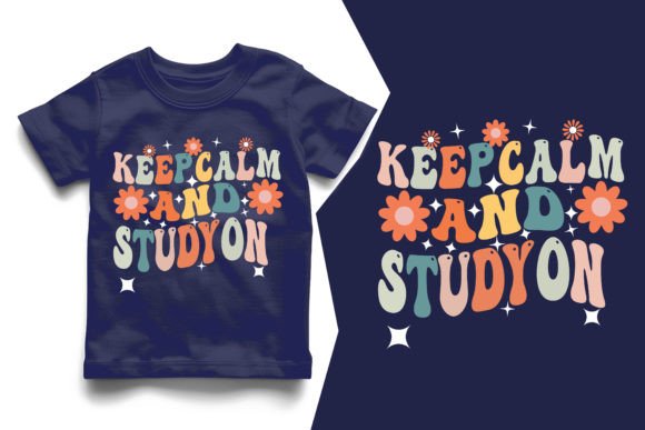 Keep Calm and Study Kids Graphics